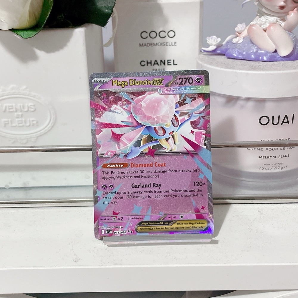Pokemon Mega Diancie EX Card